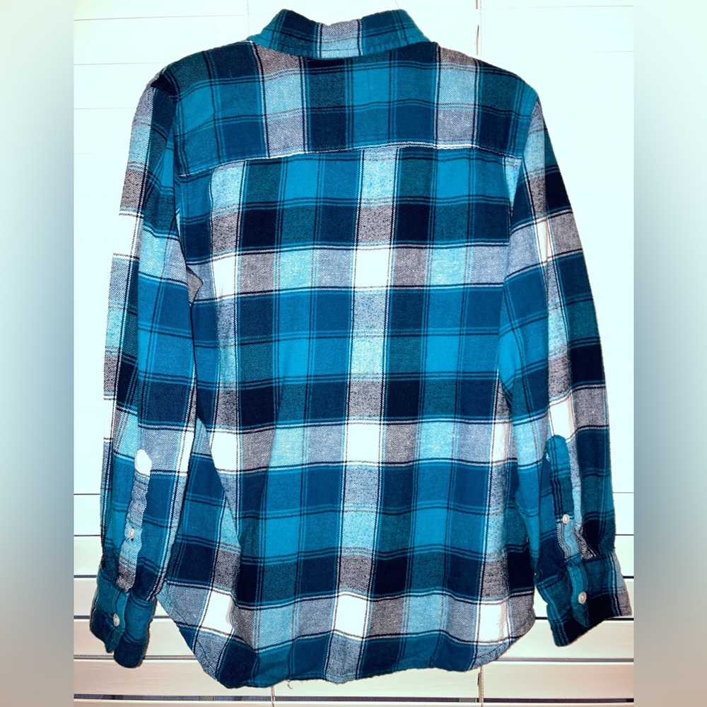 Boys Size Medium Plaid Flannel Shirts - Picture 6 of 10
